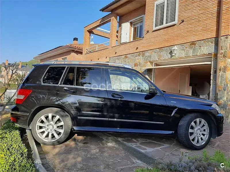 Usado Mercedes GLK220 170 CV (125 kW) 2009 Negro SUV
