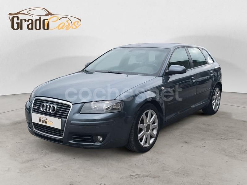 Gris / plata Usado 2007 Audi A3 Ambition Berlina | 7490 € (Precio justo) - Imagen 1/4