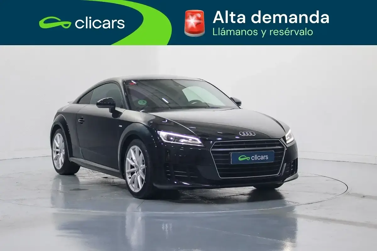 Usado Audi TT 180 CV (132 kW) 2016 Negro Coupe