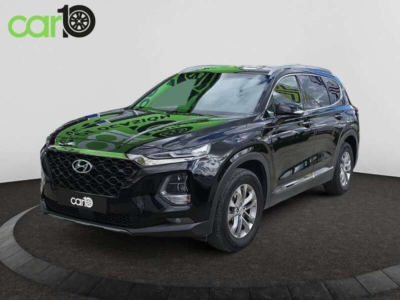 Negro Usado 2019 Hyundai Santa Fe SUV | 23.490 € (Un poco caro) - Imagen 1/4