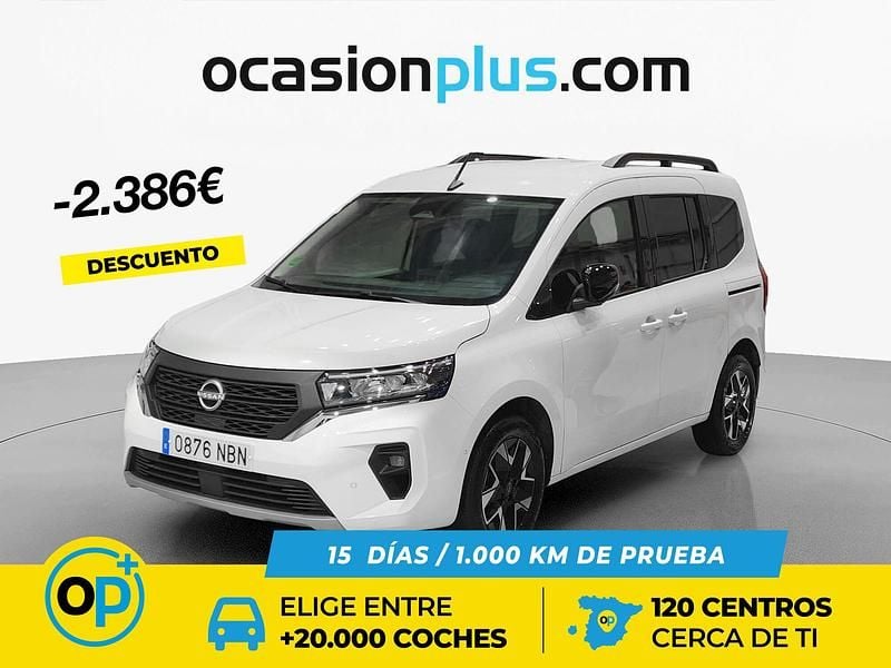 Blanco Usado 2025 Nissan Townstar Tekna Monovolumen | 26.250 € (Precio justo) - Imagen 1/4