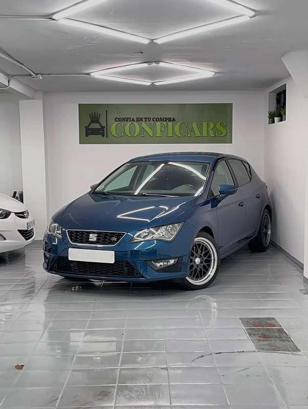 Azul Usado 2015 Seat Leon ST FR Familiar | 9490 € (Super precio) - Imagen 1/4