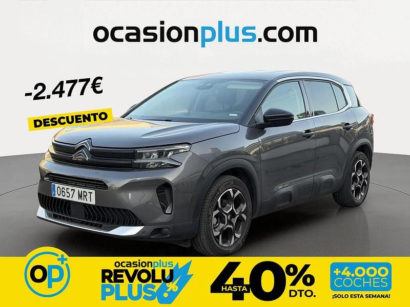 Usado Citroën C5 Aircross 136 CV (100 kW) 2024 Gris SUV