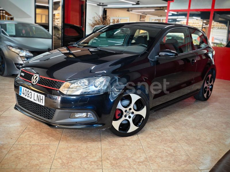 Usado VW Polo GTI 180 CV (132 kW) 2012 Negro Berlina