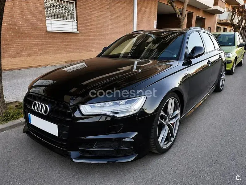 Usado Audi A6 Competition 326 CV (239 kW) 2017 Negro Familiar