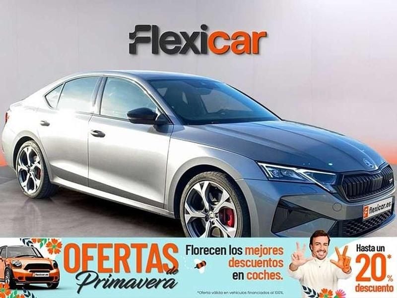 Usado Skoda Octavia RS 265 CV (194 kW) 2025 Gris Utilitario