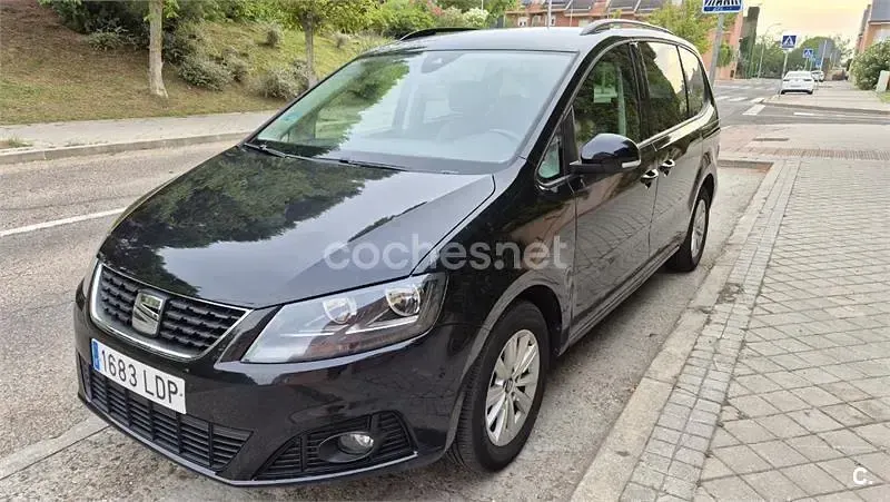 Usado Seat Alhambra Style 150 CV (110 kW) 2019 Negro Monovolumen