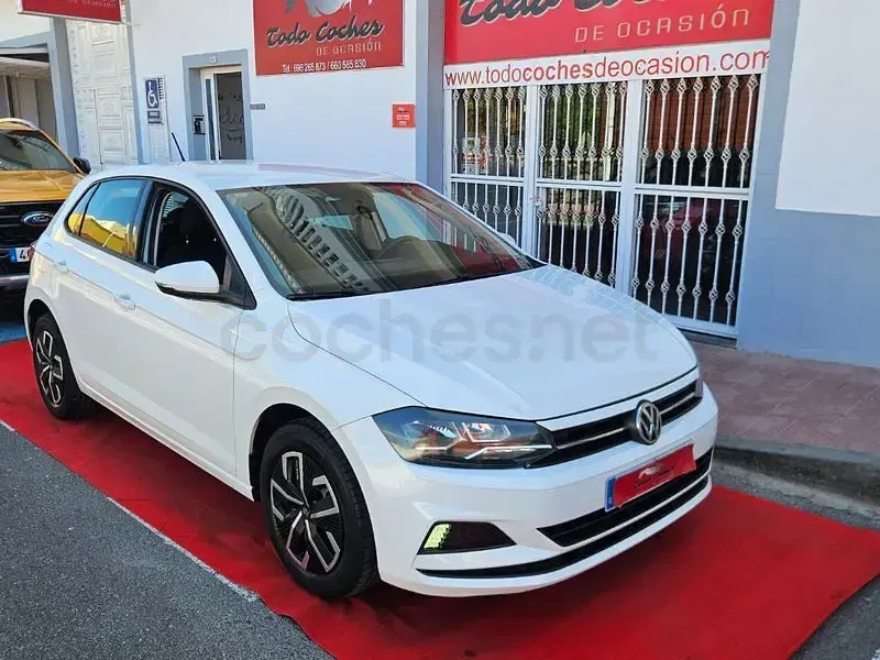 Usado VW Polo Advance 95 CV (69 kW) 2019 Blanco Utilitario