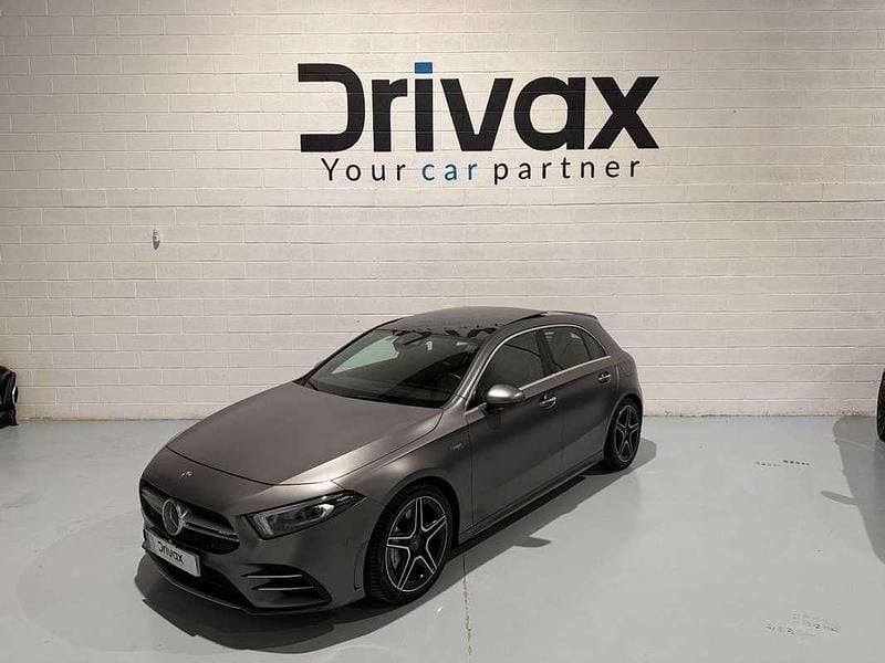 Gris Usado 2019 Mercedes A35 AMG AMG Utilitario | 36.990 € (Precio justo) - Imagen 1/4