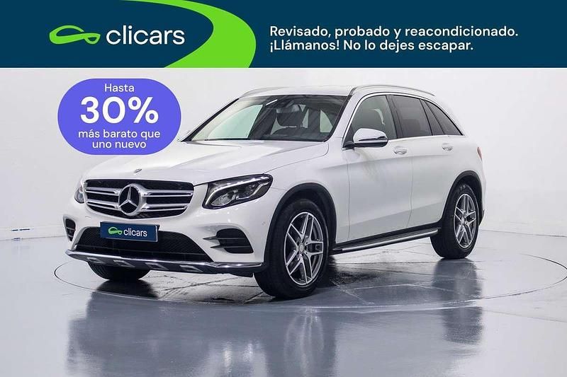 Usado Mercedes GLC250 204 CV (150 kW) 2016 Blanco SUV