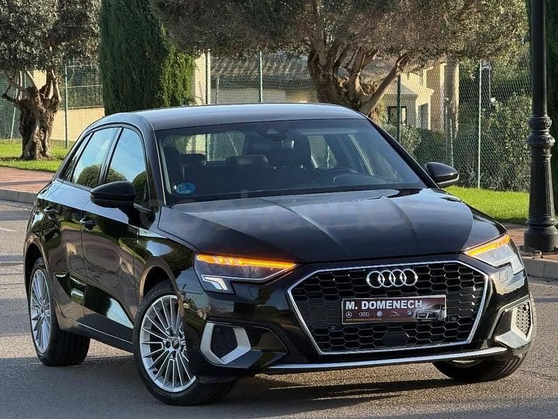 Usado Audi A3 S-Line 150 CV (110 kW) 2023 Negro Berlina
