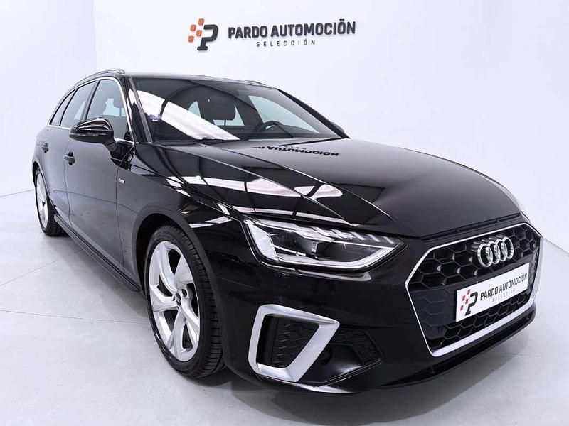 Negro Usado 2021 Audi A4 S-Line Familiar | 26.900 € (Buen precio) - Imagen 1/4