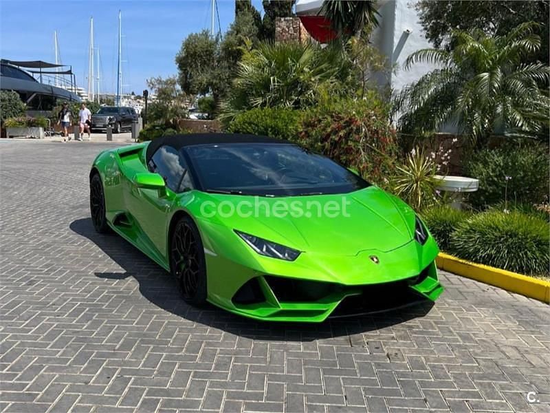 Usado Lamborghini Huracán 640 CV (470 kW) 2023 Verde Descapotable