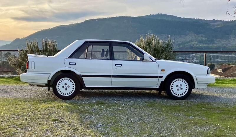 Usado Nissan Bluebird 135 CV (99 kW) 1987 Blanco Berlina