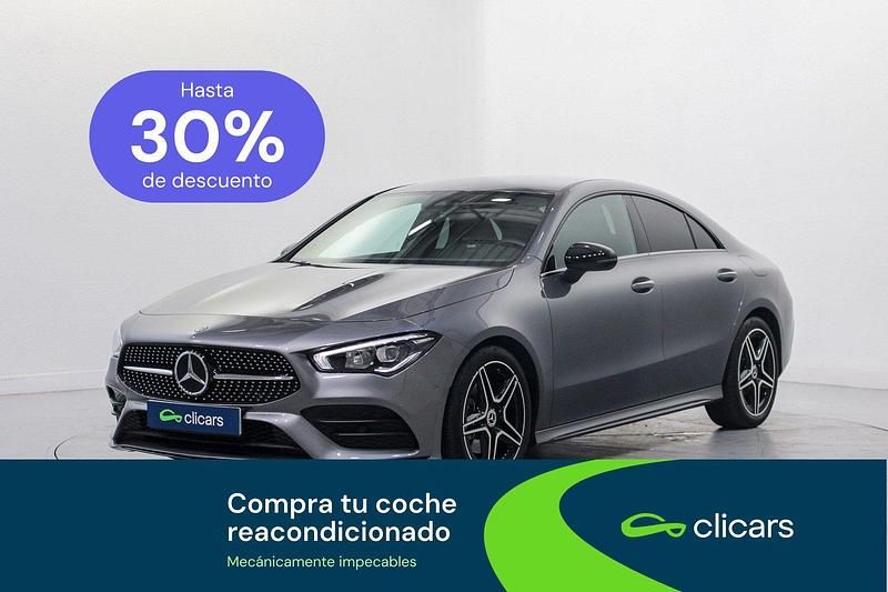 Usado Mercedes CLA180 136 CV (100 kW) 2020 Gris / plata Berlina