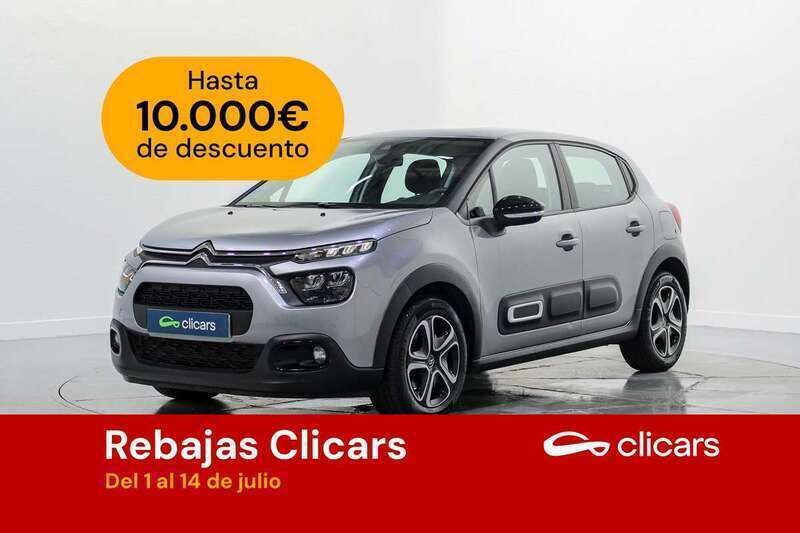 Plateado Usado 2024 Citroën C3 PureTech Utilitario | 10.890 € (Super precio) - Imagen 1/4