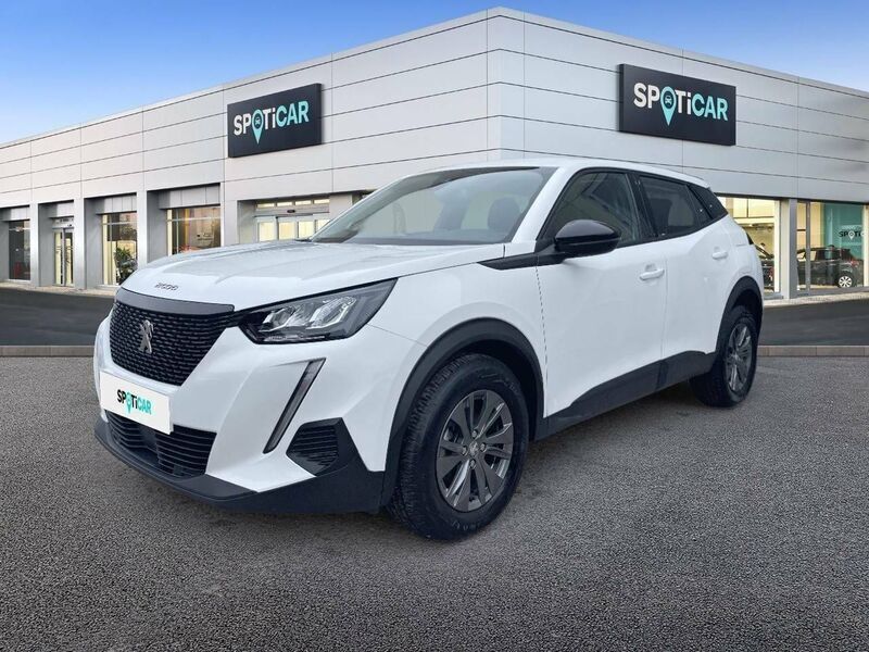 Blanco Usado 2021 Peugeot 2008 Active SUV | 16.299 € (Precio justo) - Imagen 1/4