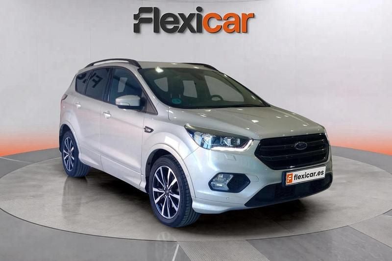 Gris Usado 2018 Ford Kuga ST-Line SUV | 16.490 € (Precio justo) - Imagen 1/4