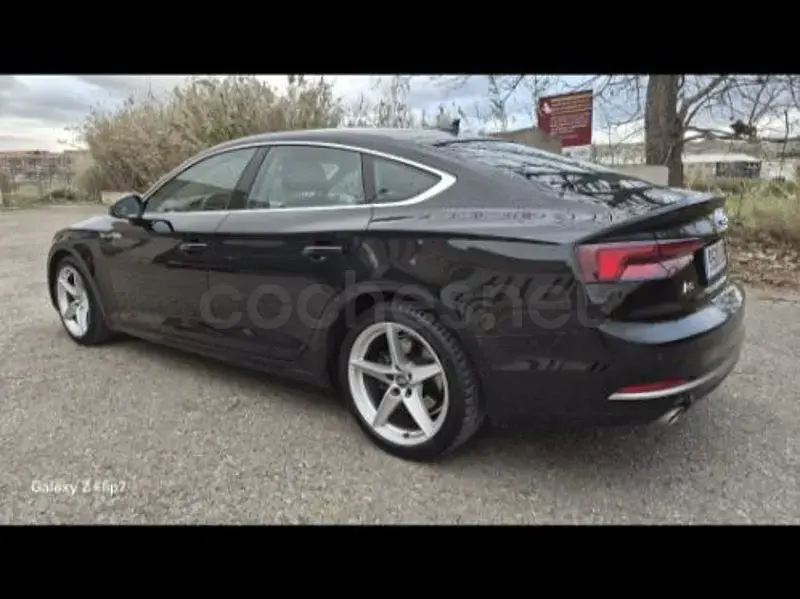 Usado Audi A5 Sportback 150 CV (110 kW) 2018 Negro Utilitario