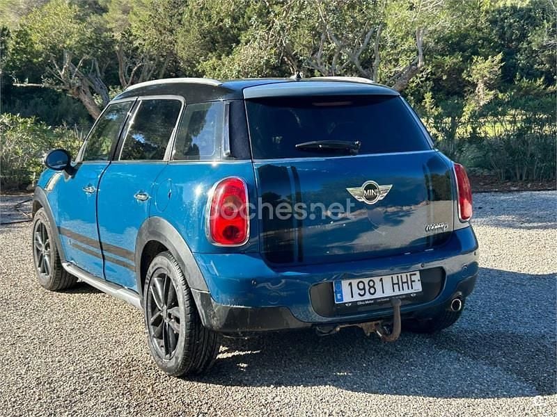 Usado Mini Cooper D Countryman 112 CV (82 kW) 2012 Azul SUV
