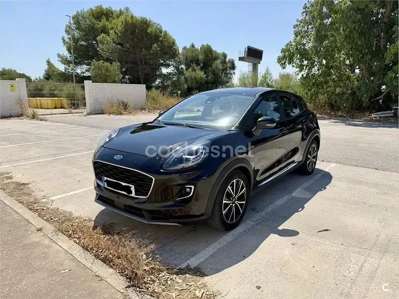 Usado Ford Puma Titanium 125 CV (91 kW) 2020 Negro SUV