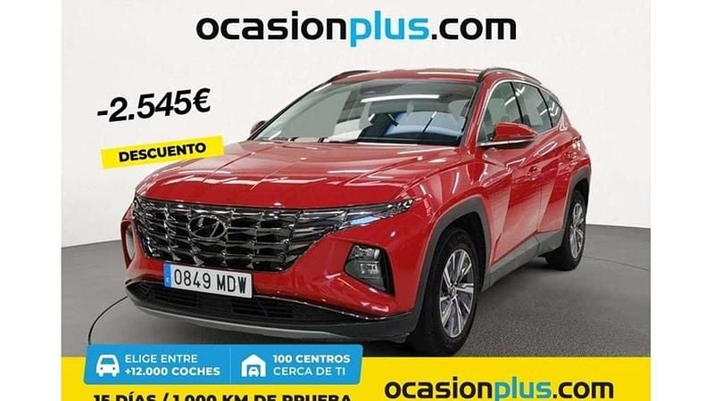 Rojo Usado 2023 Hyundai Tucson SUV | 22.609 € (Super precio) - Imagen 1/4