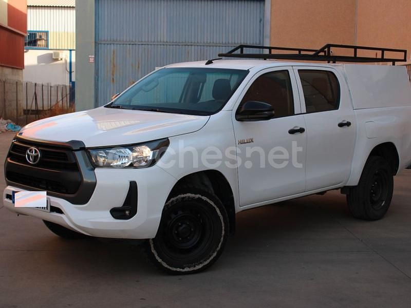 Blanco Usado 2021 Toyota HiLux Recogida | 28.750 € (Un poco caro) - Imagen 1/4