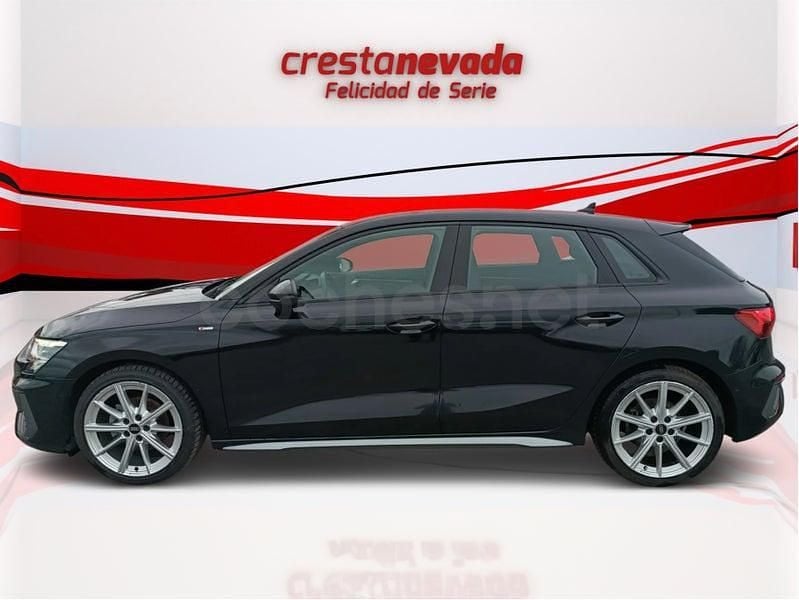 Usado Audi A3 S-Line 150 CV (110 kW) 2023 Negro Berlina