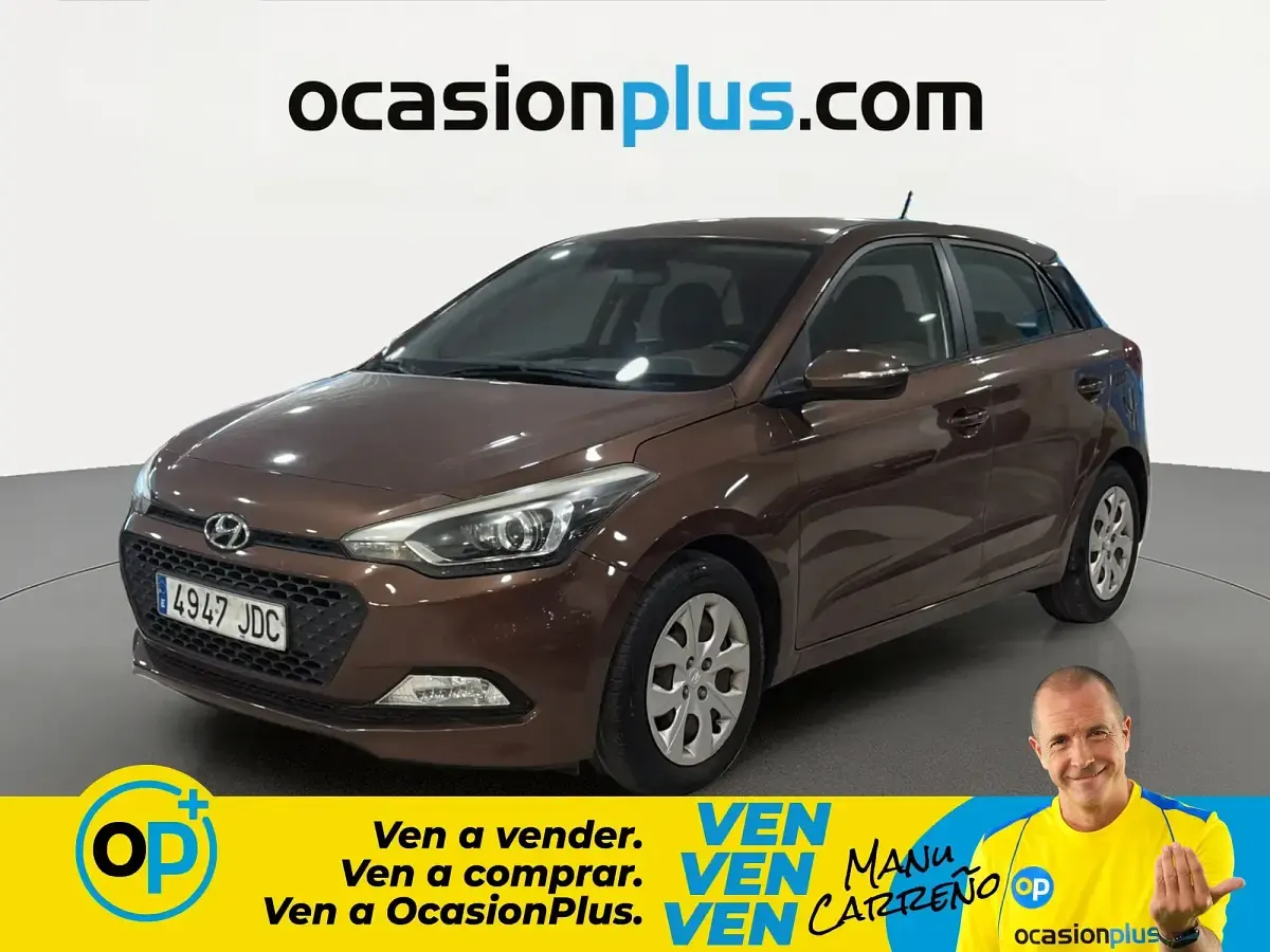 Brugt Hyundai i20 84 HK (61 kW) 2015 Brun Sedan
