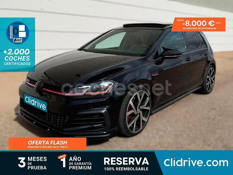 Usado VW Golf VII GTI 230 CV (169 kW) 2017 Negro Berlina