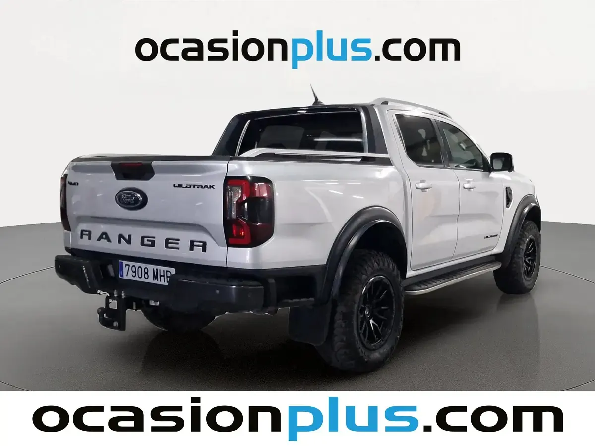 Usado Ford Ranger Wildtrack 241 CV (177 kW) 2023 Gris plata Pickup/Camioneta