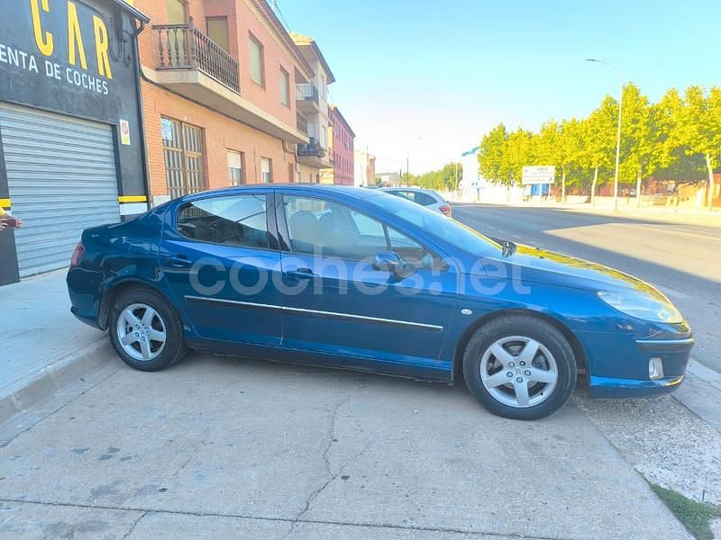 Usado Peugeot 407 110 CV (80 kW) 2007 Azul Berlina