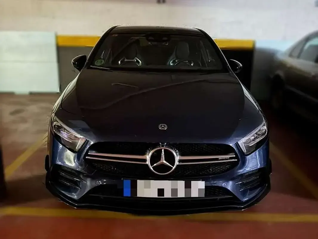 Usado Mercedes A35 AMG AMG 306 CV (225 kW) 2019 Azul Berlina