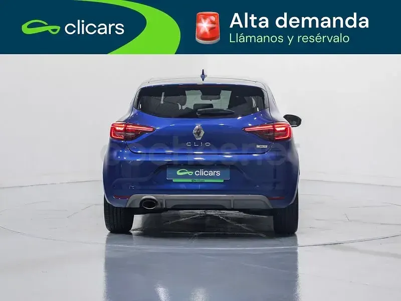 Usado Renault Clio IV RS Line 100 CV (73 kW) 2019 Azul Berlina