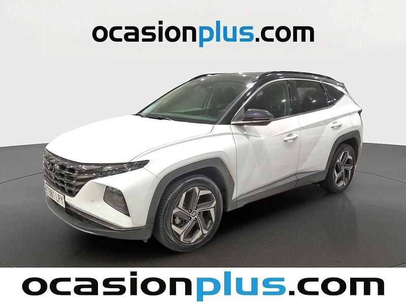 Blanco Usado 2021 Hyundai Tucson SUV | 24.537 € (Precio justo) - Imagen 1/4