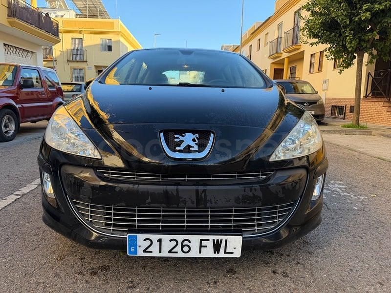Usado Peugeot 308 Sport 110 CV (80 kW) 2007 Negro Utilitario