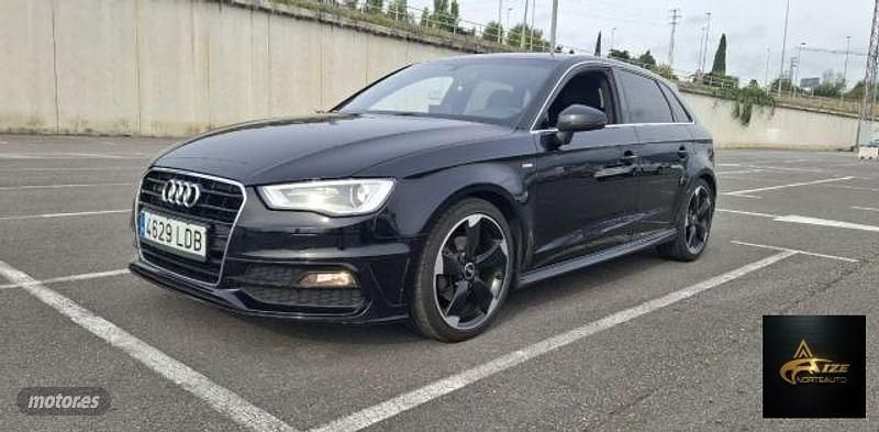 Usado Audi A3 Ambiente 150 CV (110 kW) 2016 Negro Coupe