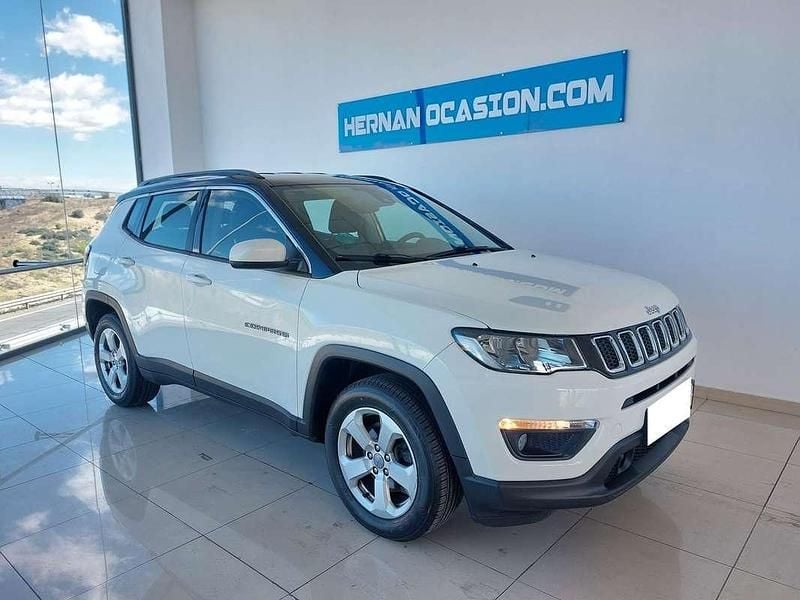 Blanco Usado 2018 Jeep Compass Longitude SUV | 13.990 € (Buen precio) - Imagen 1/4