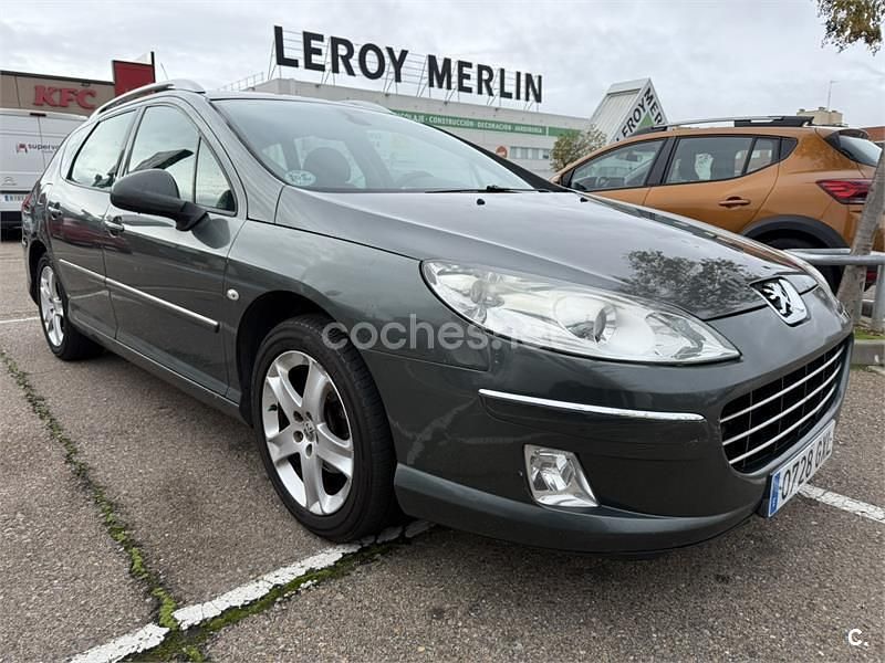 Usado Peugeot 407 Sport 140 CV (102 kW) 2010 Verde Familiar