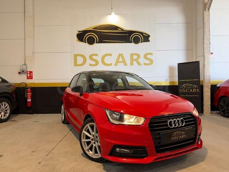 Usado Audi A1 Sportback S-Line 95 CV (69 kW) 2018 Rojo Utilitario