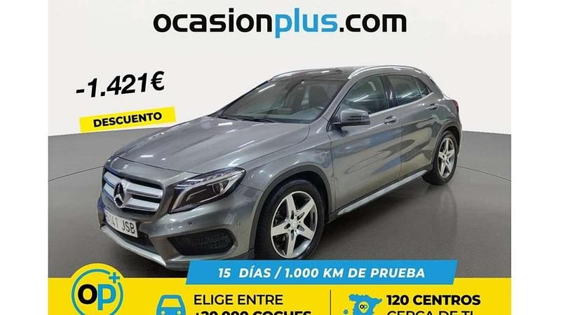 Gris Usado 2016 Mercedes GLA200 AMG line SUV | 17.769 € (Super precio) - Imagen 1/4