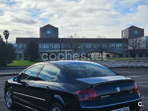 Usado Peugeot 407 Premium 136 CV (100 kW) 2008 Negro Berlina