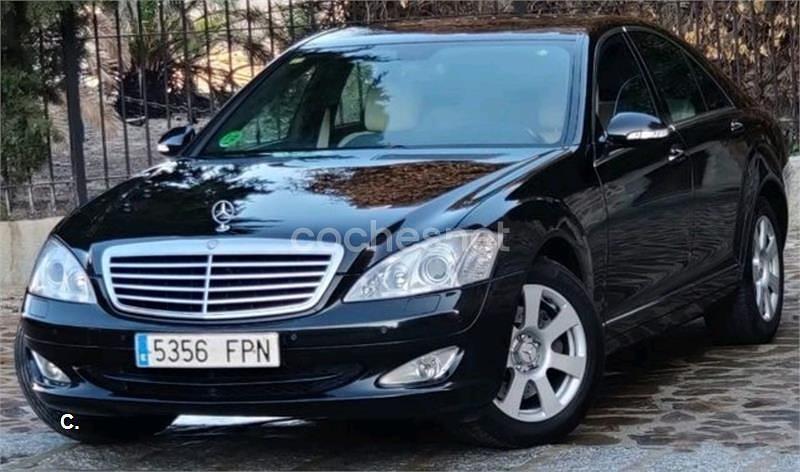 Usado Mercedes S350 272 CV (200 kW) 2007 Negro Berlina