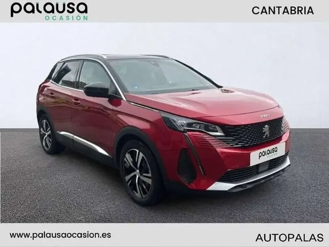 Usado Peugeot 3008 GT 226 CV (166 kW) 2021 Rojo SUV