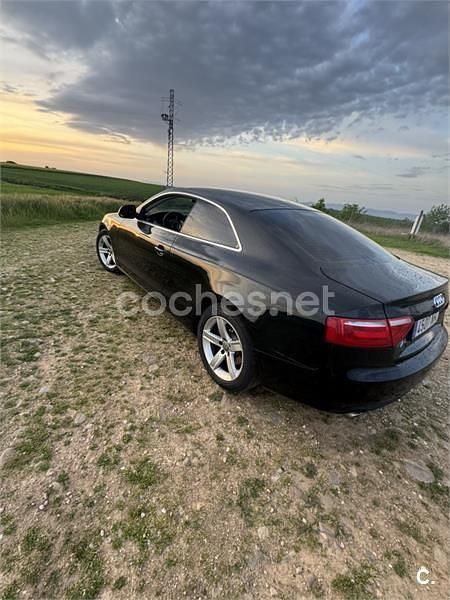 Usado Audi A5 190 CV (139 kW) 2008 Negro Coupe