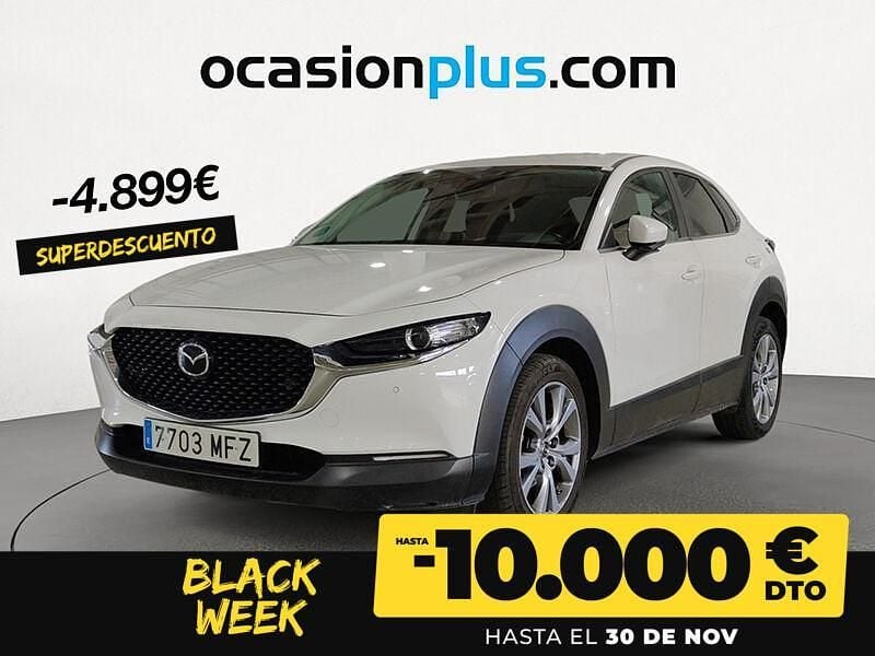 Blanco Usado 2023 Mazda CX-30 SUV | 20.890 € (Precio justo) - Imagen 1/4