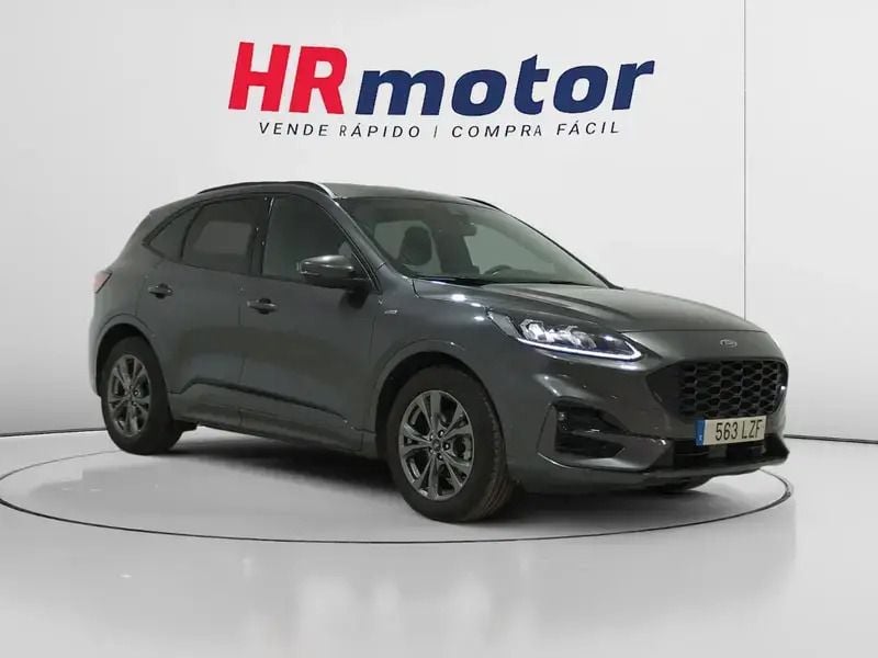 Gris Usado 2022 Ford Kuga ST-Line SUV | 17.200 € (Precio justo) - Imagen 1/4