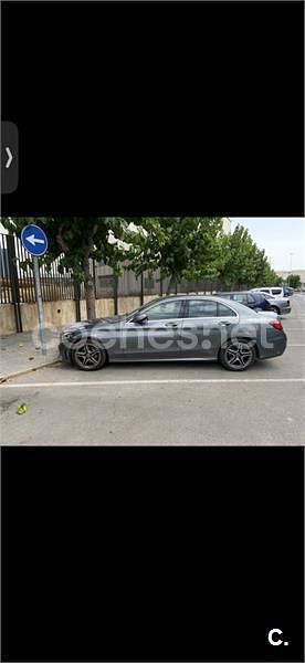 Usado Mercedes C200 136 CV (100 kW) 2019 Gris / plata Berlina