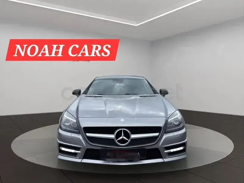 Usado Mercedes SLK250 204 CV (150 kW) 2013 Gris / plata Descapotable