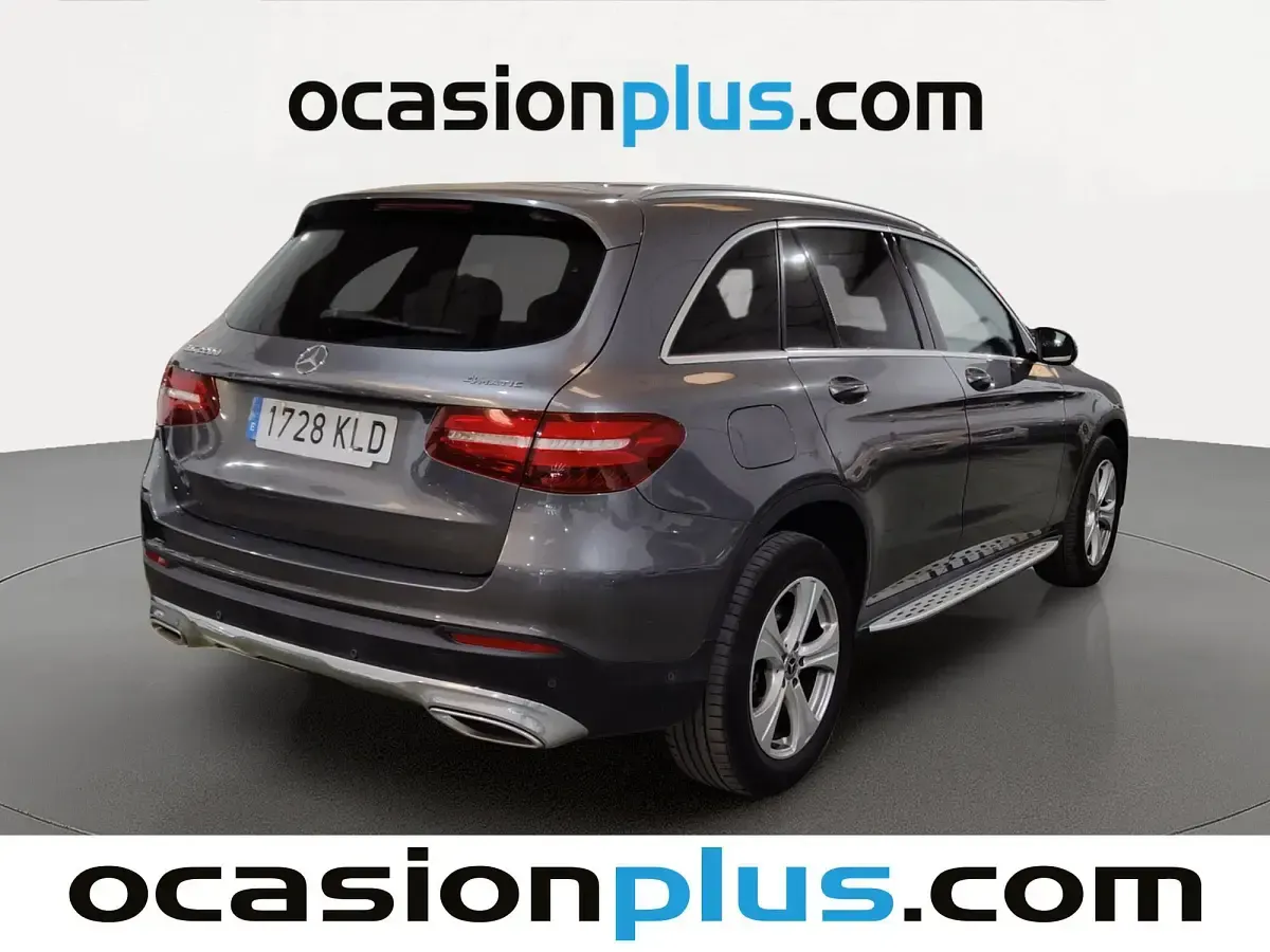 Usado Mercedes GLC220 170 CV (125 kW) 2017 Gris SUV